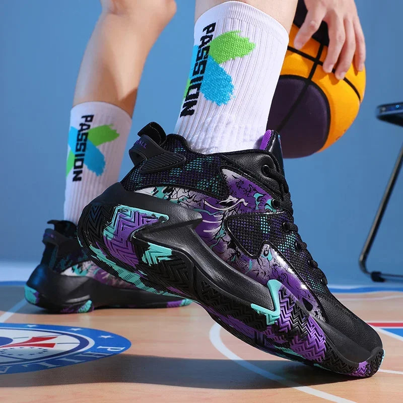Basketball Shoes Breathable Confortable Sports Shoes Training Athletic Basketball Sneakers Men Zapatos De Mujer Tendencia 2025