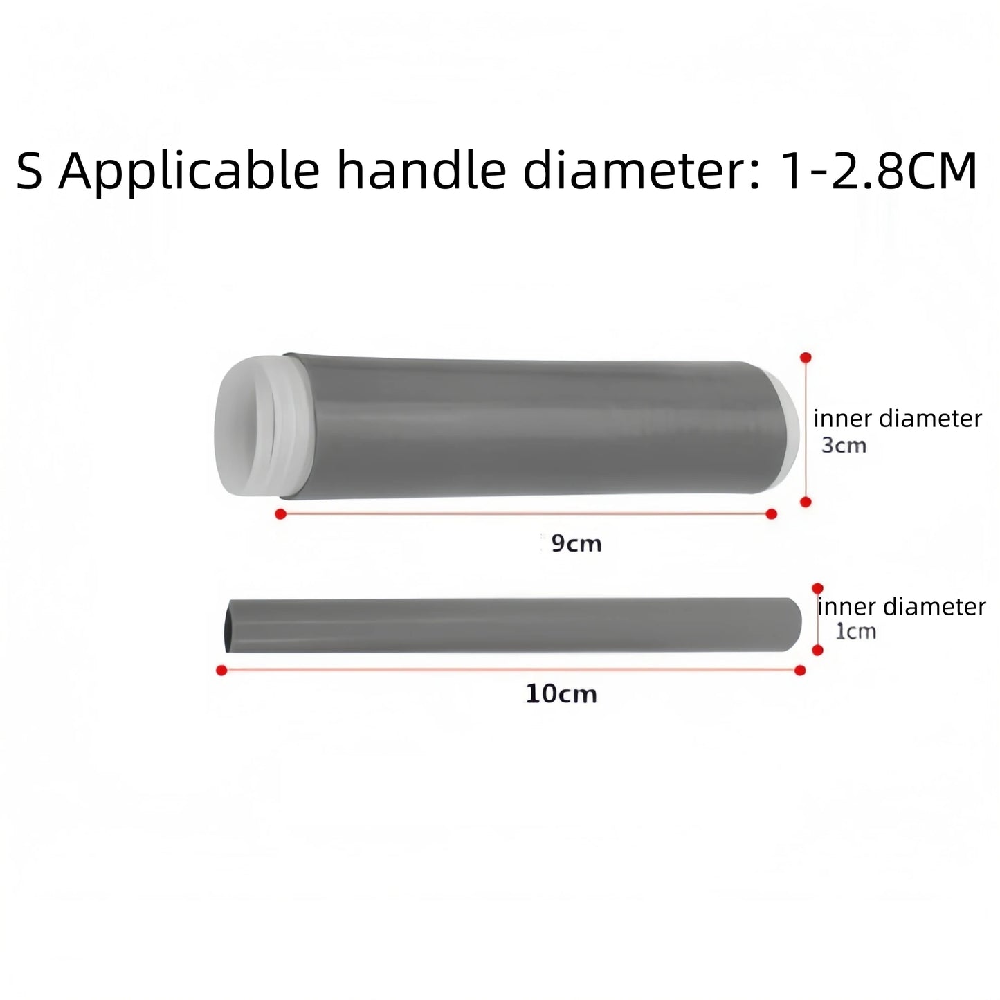 Silicone Pot Handle Sleeve Anti-Scalding Rubber Frying Pan Handle Protector Pot Handle Sleeve Handle Cover Kitchen Tools
