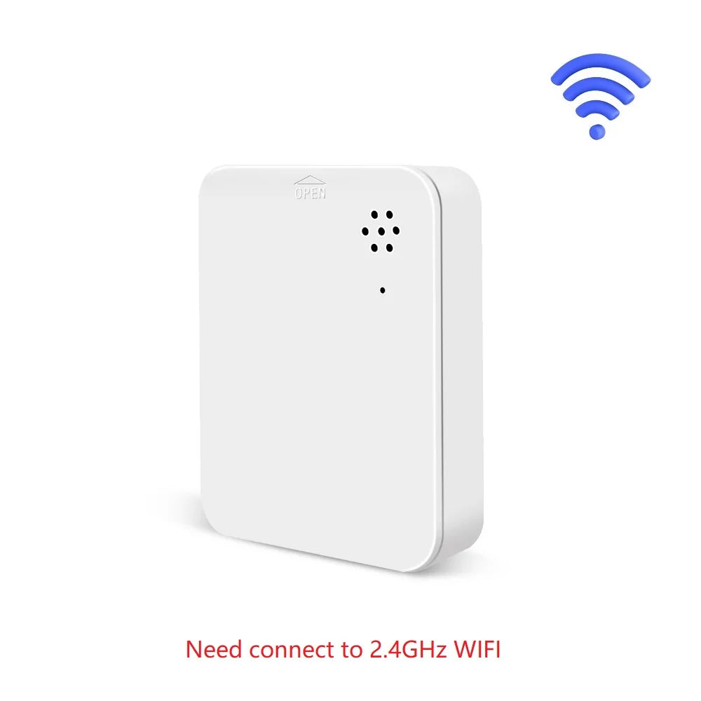 Smart Water Leakage Sensor Detector Wireless ZigBee3.0 Leak Detector with Siren Alarm 85dB For Basement Kitchen Home Security