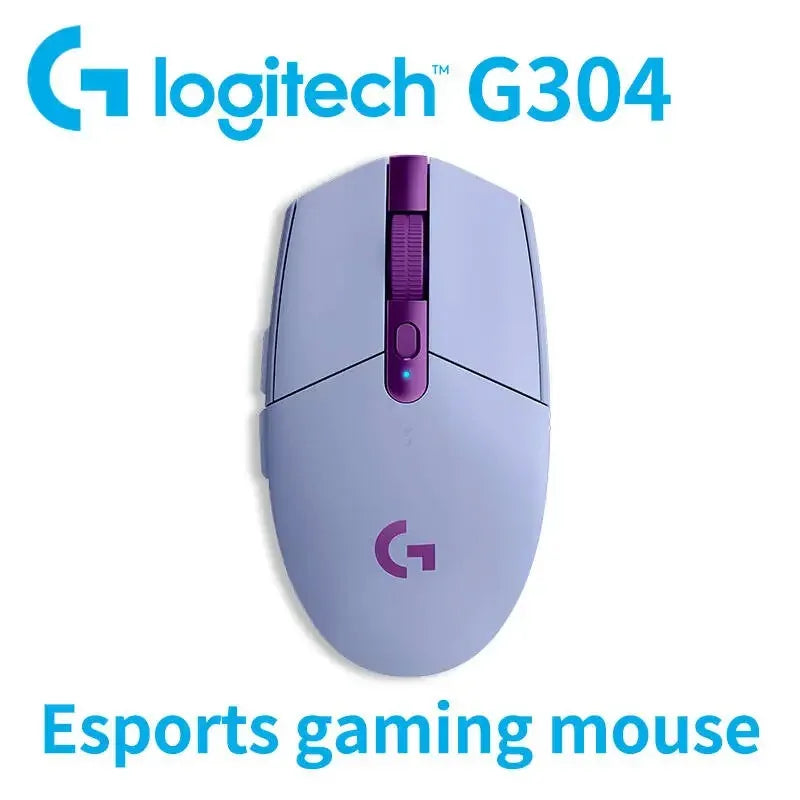Logitech G304 M185 Eco-Friendly Wireless Mouse, Silent and Low Power, Ideal for Home, Office, and Study, Best Value Choice