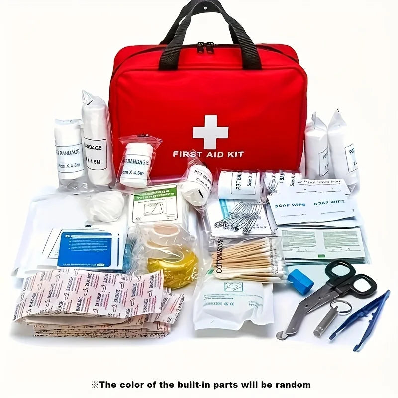 First Aid Kit - Emergency Kit for Travel, Home, Office, Car, Workplace and Outdoor Activities