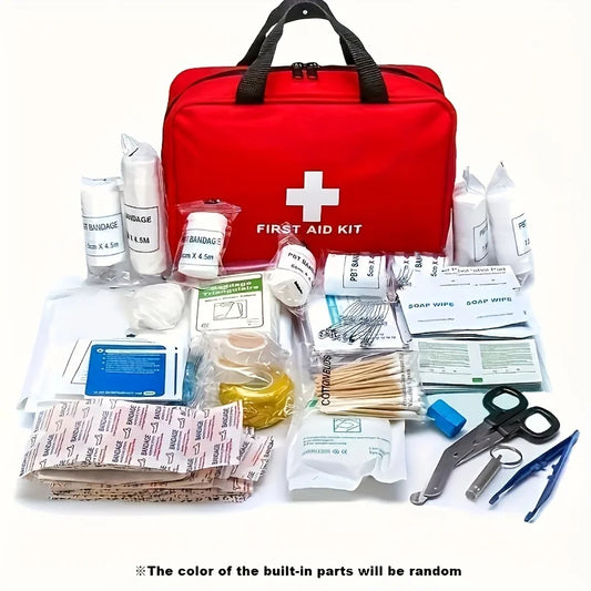 First Aid Kit - Emergency Kit for Travel, Home, Office, Car, Workplace and Outdoor Activities
