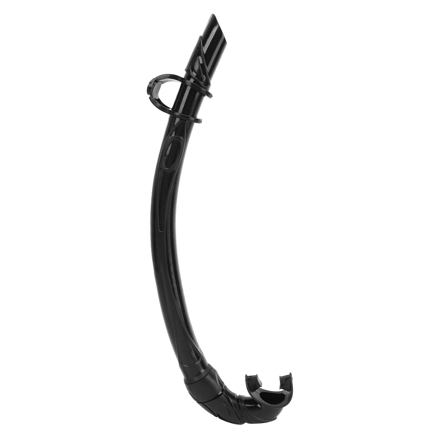 Diving Wet Snorkel, Diving Snorkel PVC Easy Breath Snorkel Diving Snorkeling Tube with Comfortable Mouthpiece for Free Diving