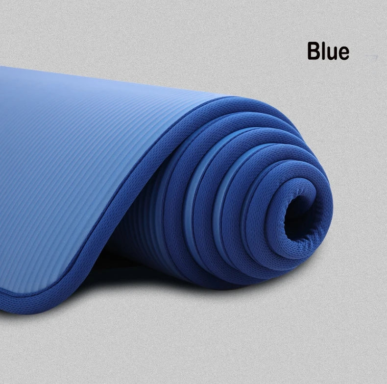Thick Yoga Acupressure Mat for Meditation, Anti-Slip Mat, Gym Massage Pad, Body Building, Yoga, Sports Mattress at Home, 10mm