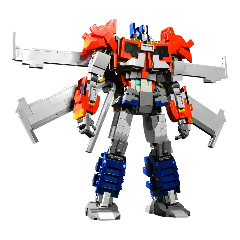 Moc Shapeshifting Robot Building Blocks - DIY Assembly Toy for Kids & Adults, Inspired by Autobots Movies