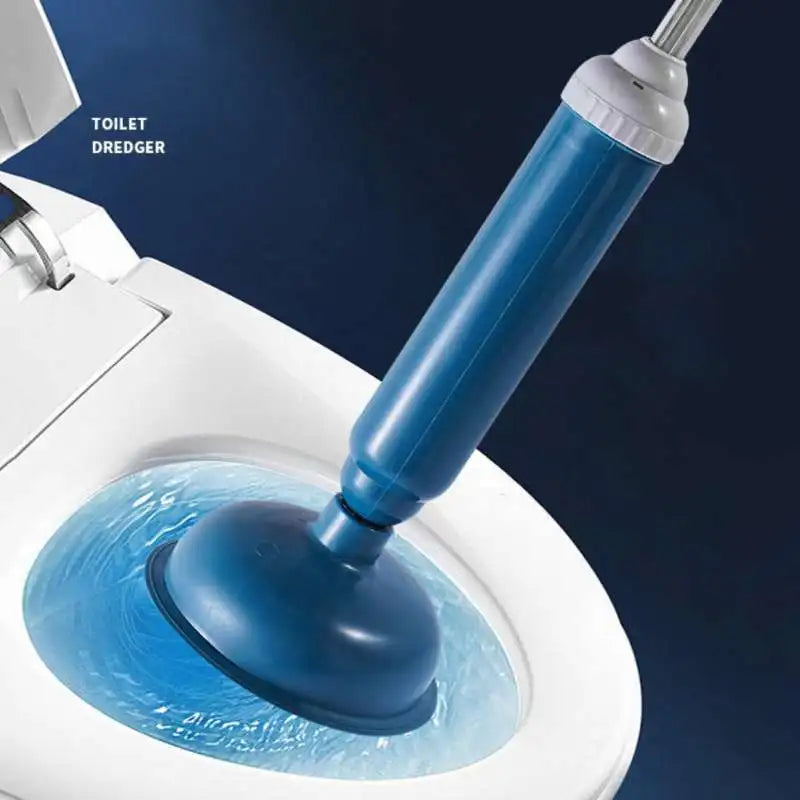Silicone Toilet Pipe Plunger Vacuum Suction Cups High Pressure Pump Anti Blocking Unblocking Pipeline Drain Household Reusable