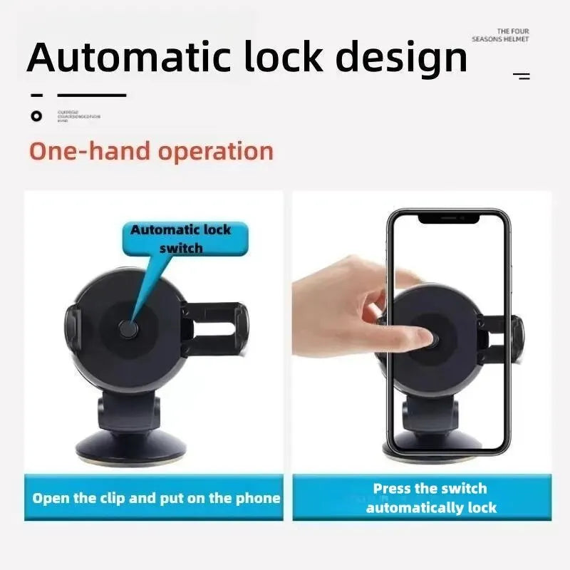 Universal Mobile Car Phone Holder for Phone In Car Holder Windshield Cell Stand Support Smartphone Voiture Suporte Porta Celular