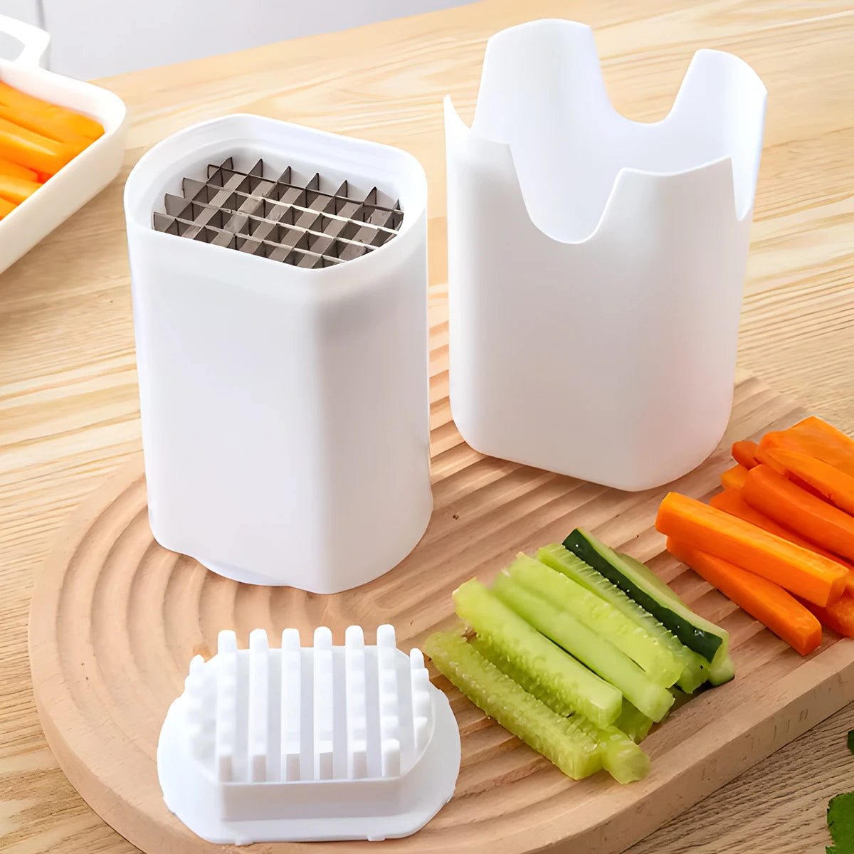 Potato Slicer, French Fry Slicer, A Powerful Tool for Making French Fries, Multifunctional Vegetable Slicer