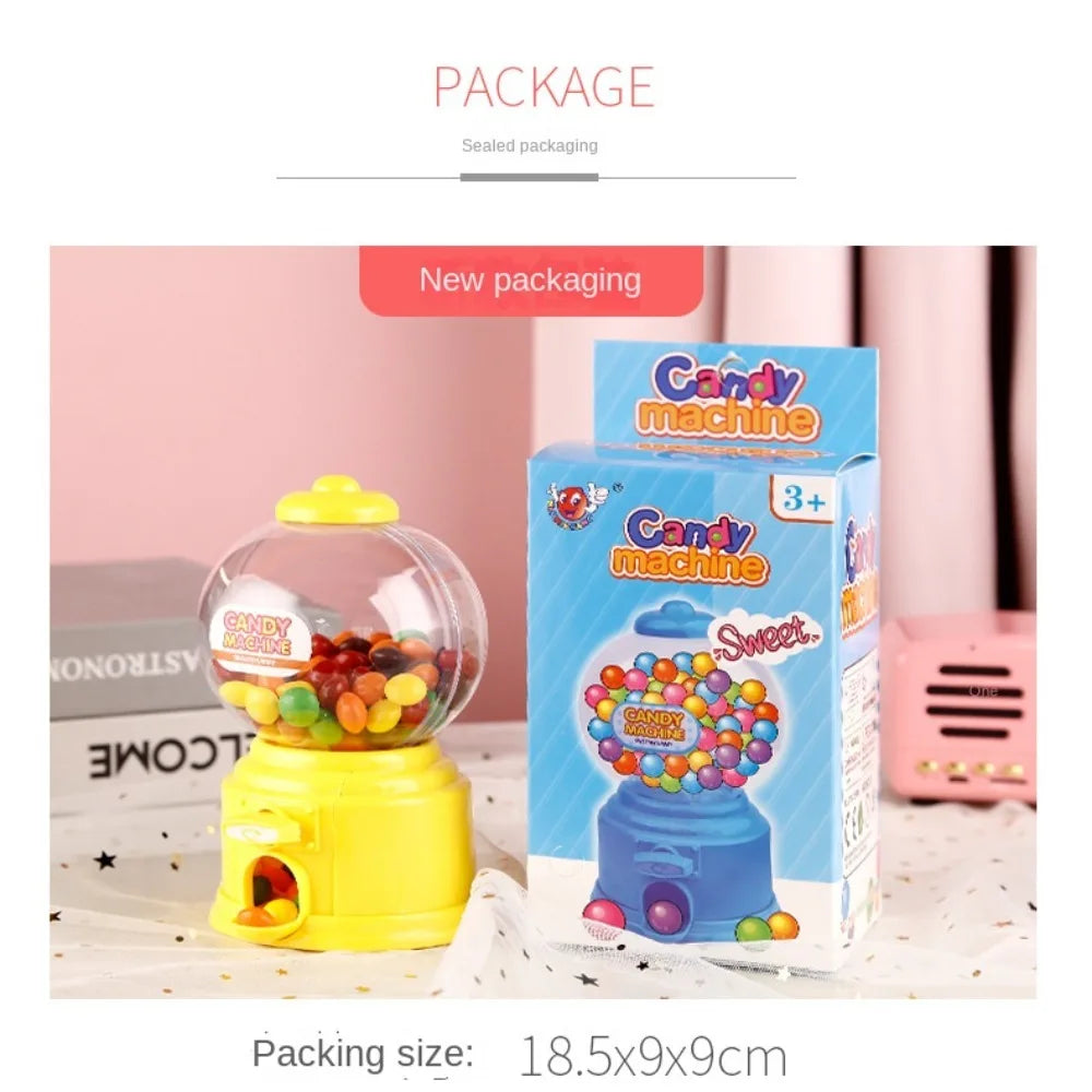 Sweets Candy Machine Cute 8 Colors Bank Deposit Box High Quality Plastic Money Saving Bank Dispenser Candy Dispenser Lovers Gift