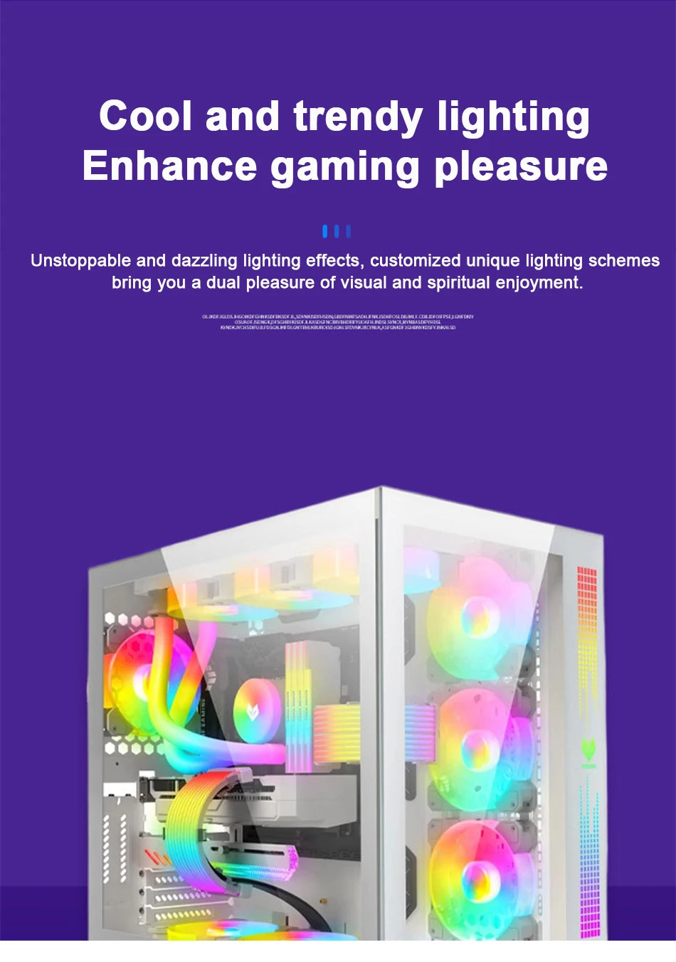 Zezzio ARGB Light Strip Neon Line PC Case Decoration 8Pin Graphics Card 24Pin Motherboard Luminous DIY RGB Computer Lamp Strip
