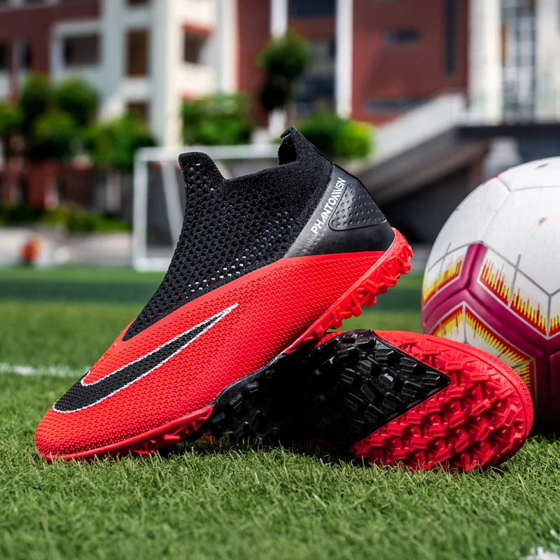 New Men Football Boots High-quality Soccer Shoes Soccer Cleats Professional Turf Training Shoes Ultralight Futsal Match Non-Slip