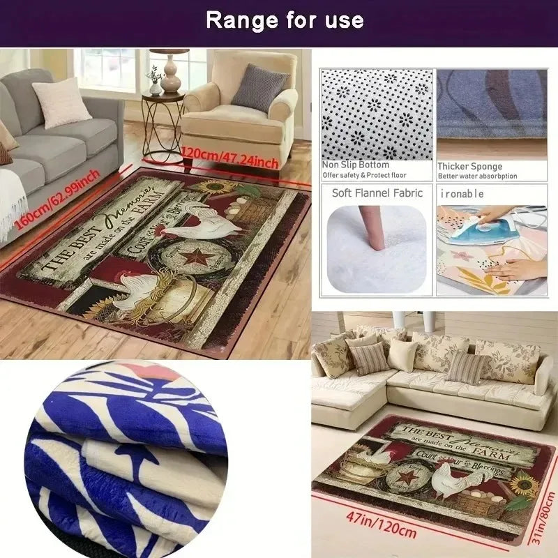 Gamer Controller Pattern for Home Living Room Boy Bedroom Big Area Mat Art Print Home Corridor Children Carpet Decoration Home