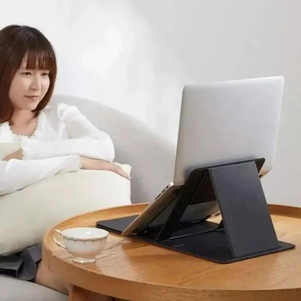Multi functional foldable laptop stand, book desk,tablet stand,food tray,waterproof and moisture-proof,essential for lazy people