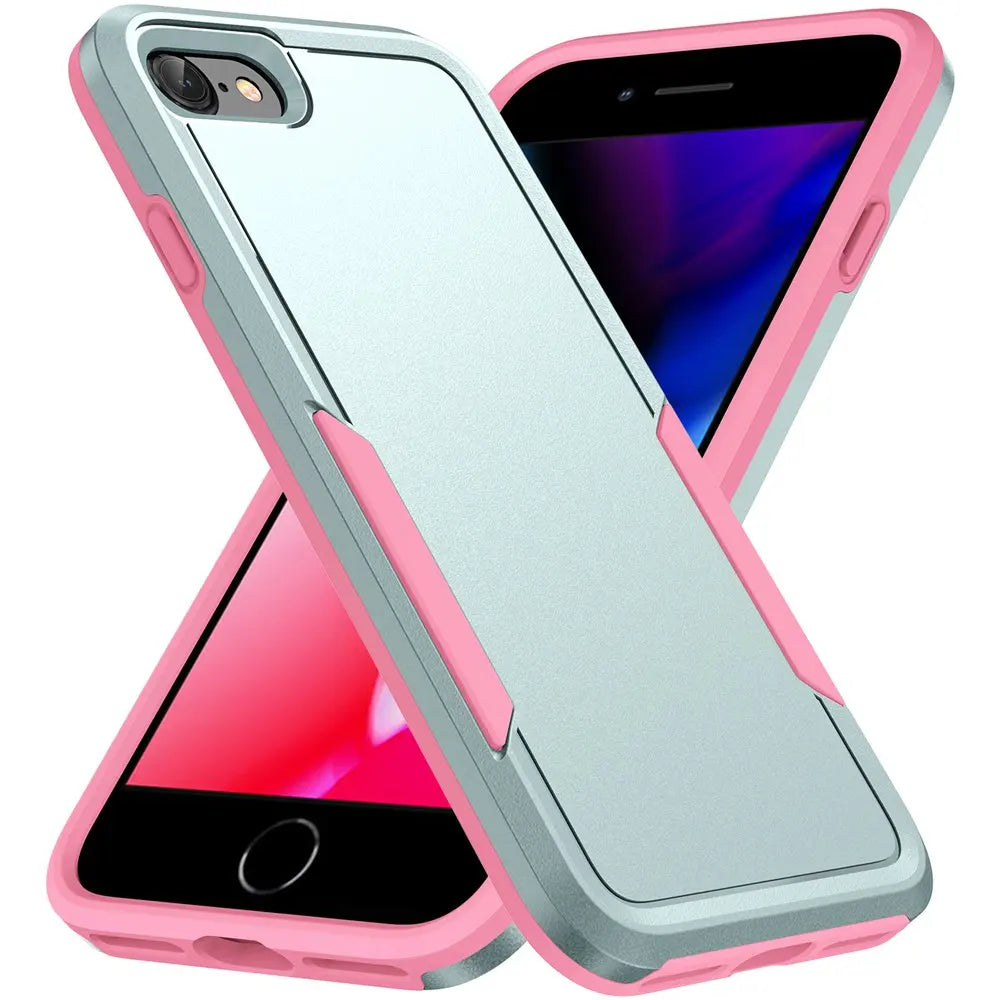 Fit iPhone SE 3 2022 Case Shockproof Hybrid Case Dual Layer Design Hard Cover For iPhone SE 2 2020/iPhone 6/6S/7/8 Plus Cases