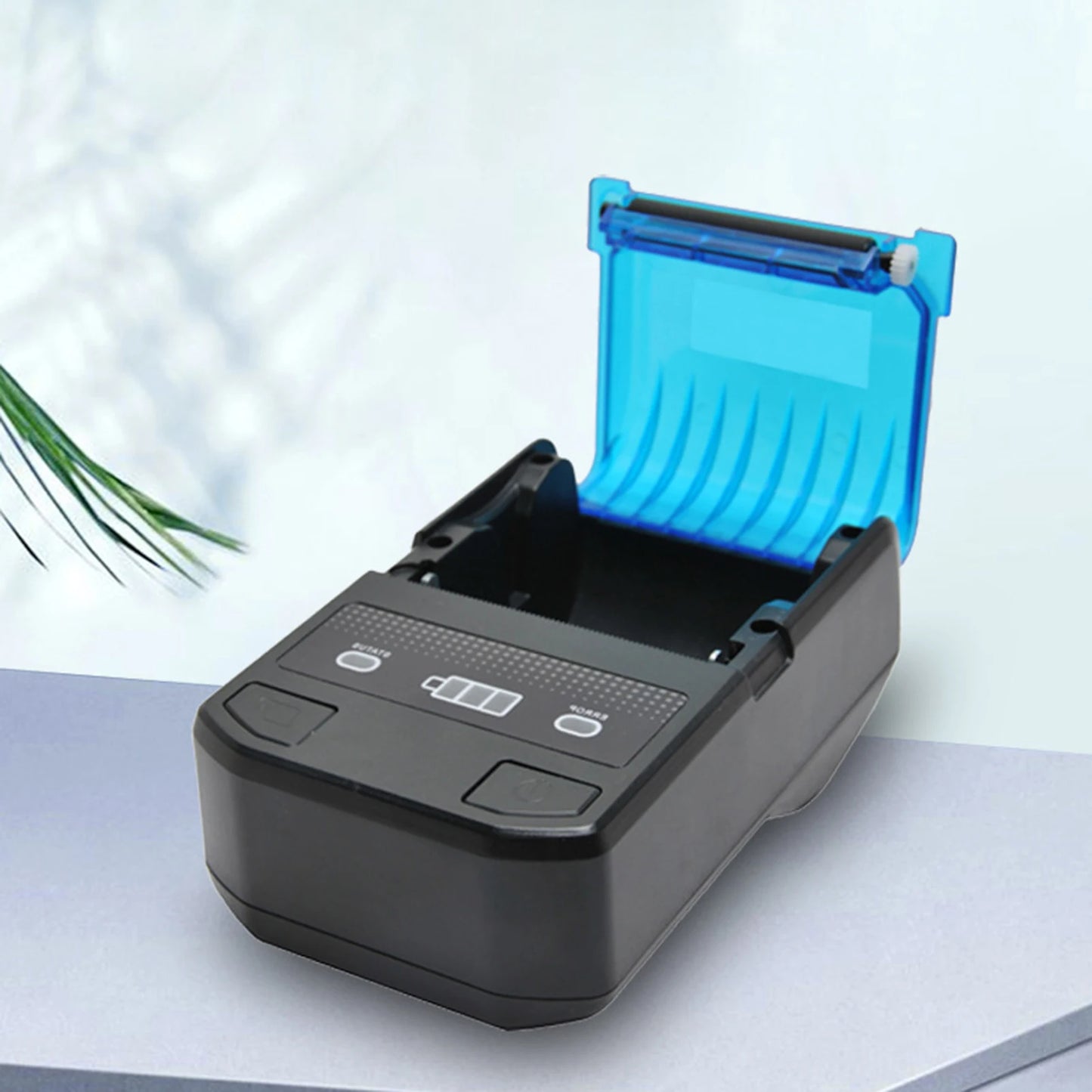 Portable Thermal Label Maker Wireless BT Mini Label Printer 58mm Barcode Printer for Retail Price Tag Warehouse Label Printing