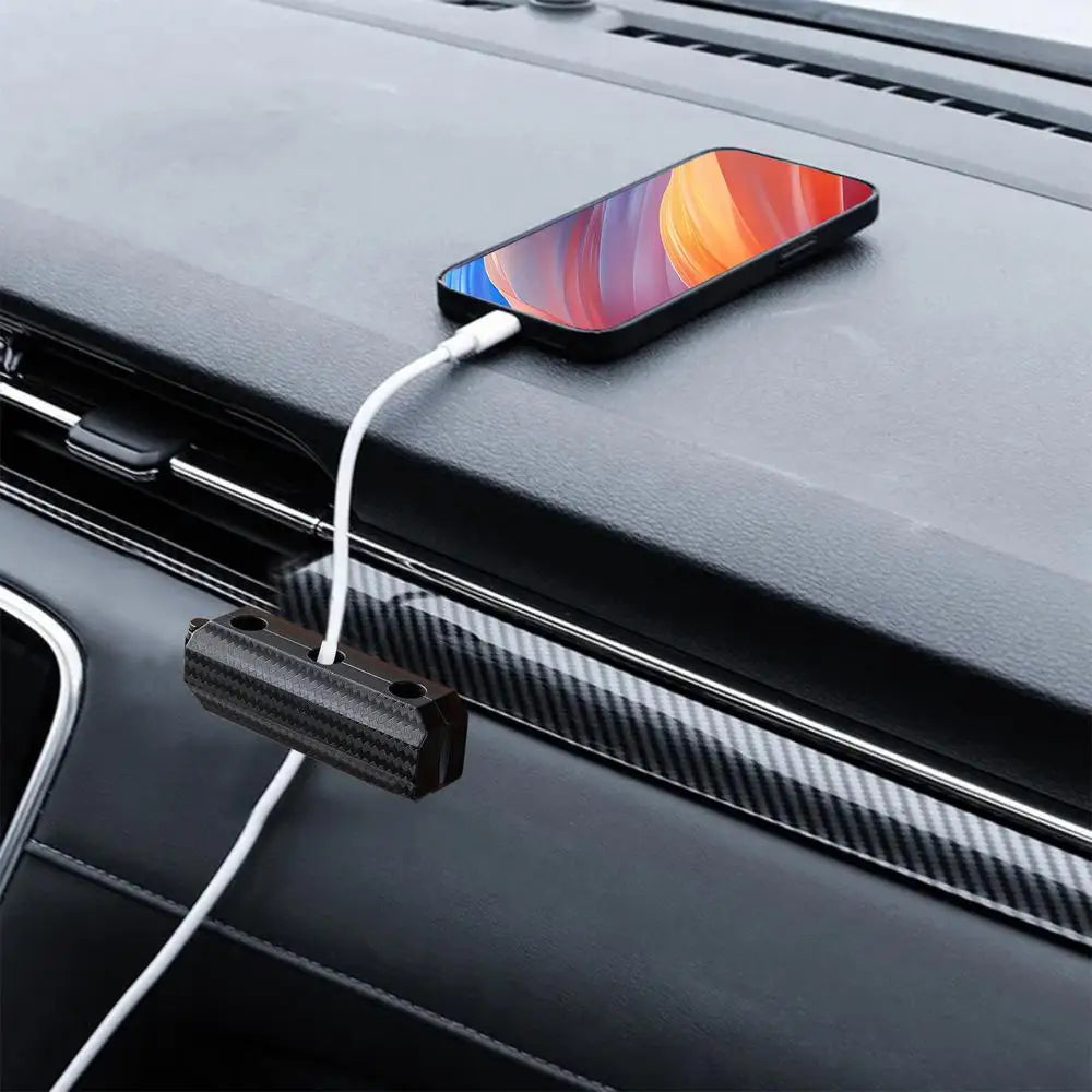 3 Holes Magnetic Cable Organizer Holder Cable Smooth Adjustable Cord Holder Under Desk Cable Management Wire Keeper Cable Clip