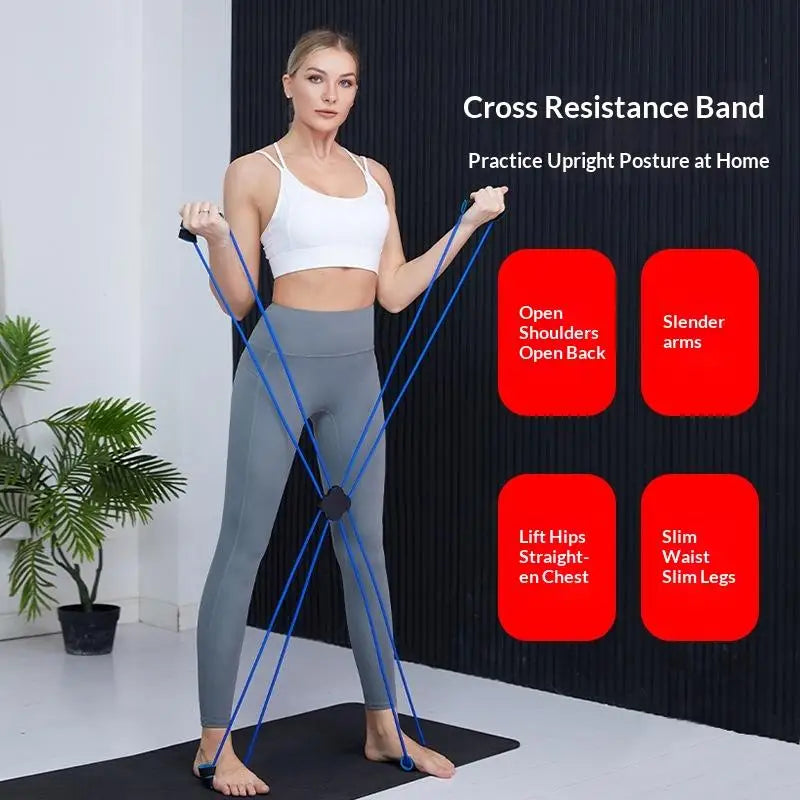 Eight-Shaped Resistance Bands Exercise Bands Strength Bands Resistance Band Set Exercise Bands Yoga Bands Weight Training Bands