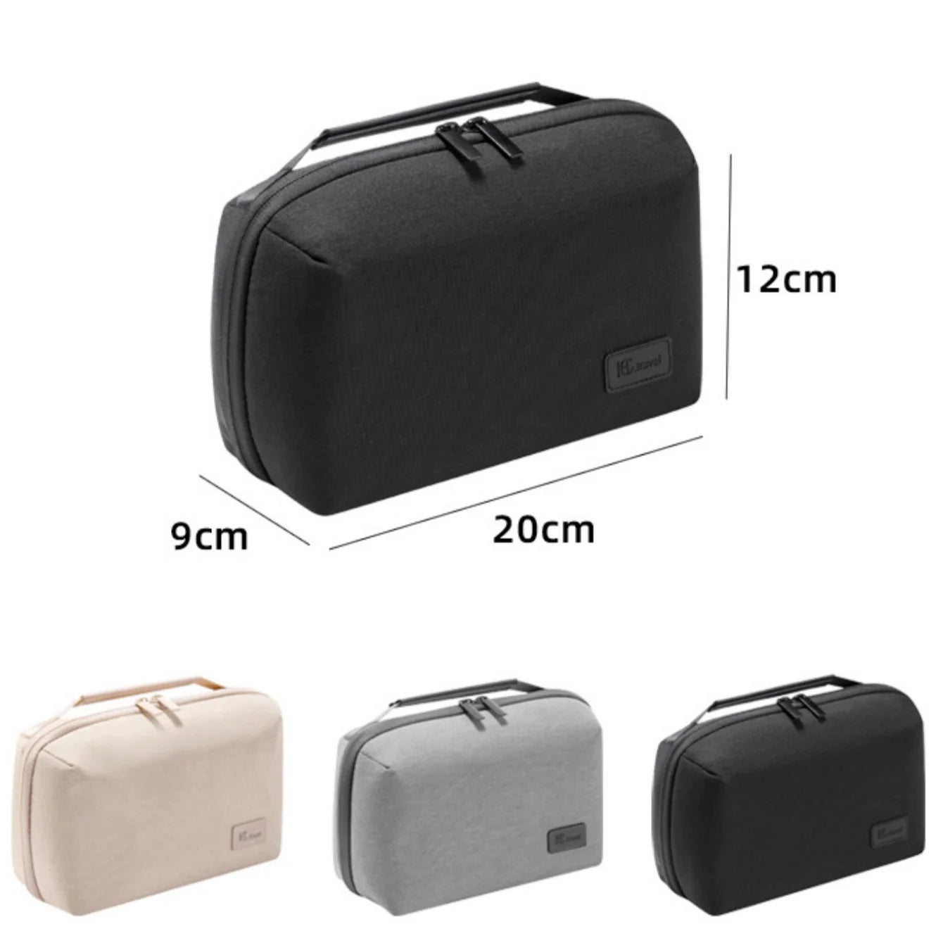 Electronics Organizer Travel Case, Water Resistant Travel Bag Cable Organizer for Essentials, Tech Pouch Accessories Storage