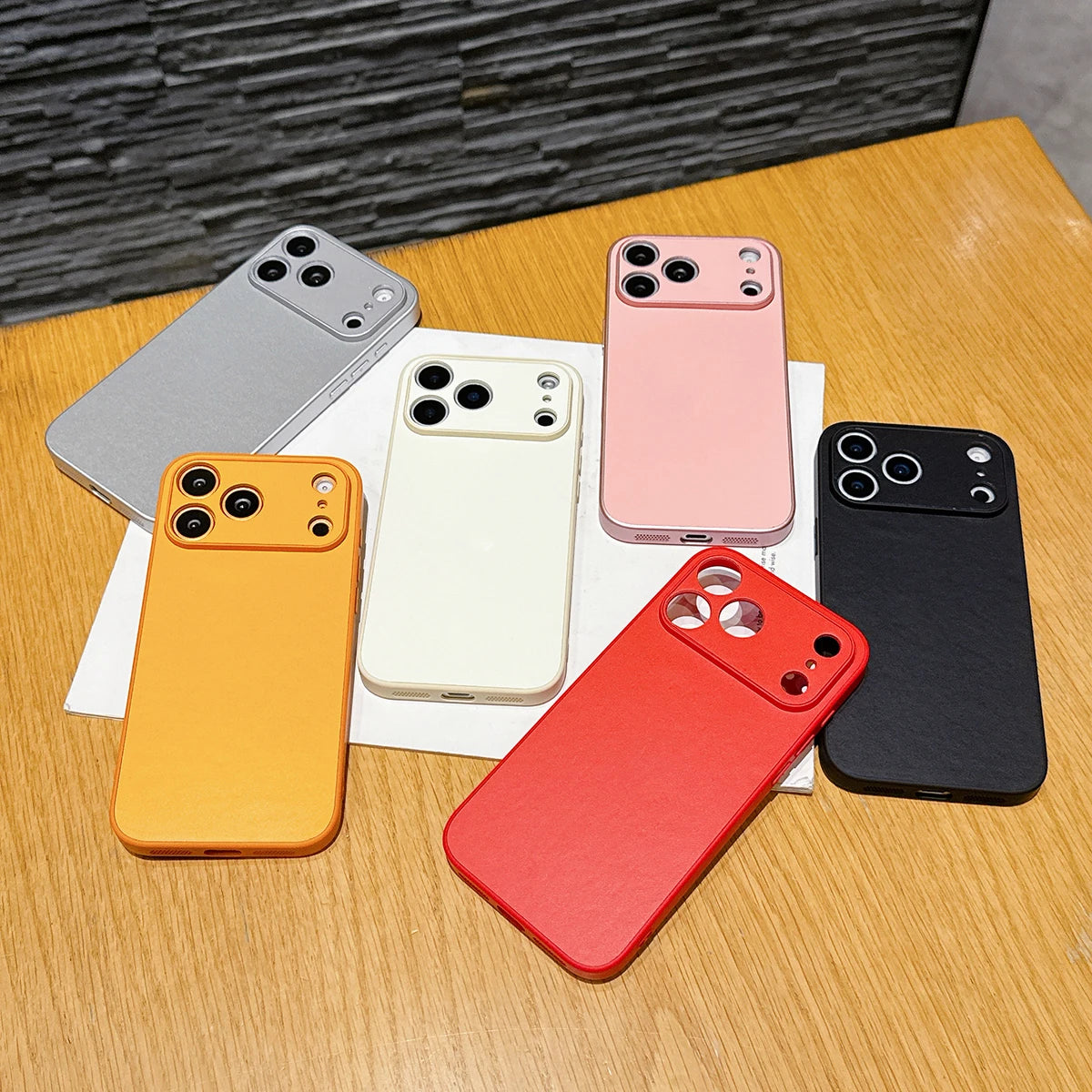 Transformed Into 17 Series Case for iPhone 17 16 15 14 13 12 Pro Max Air Plus Cover PU Leather Soft Silicone Full Camera Shell