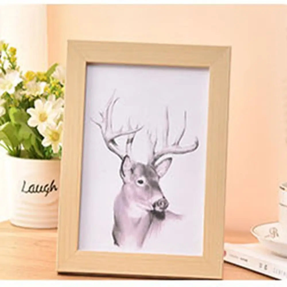 INS Colorful Photo Frame Drawings Handcraft Picture Frame Multi Size DIY Display Holders Home