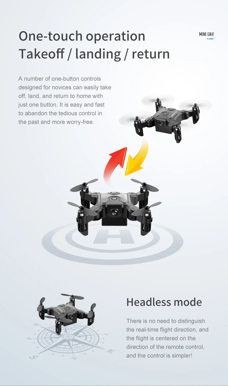 Mini V2 Drone 8k Professional Hd Dual Camera 5G FPV Air Pressure Wifi Remote Control Aircraft Obstacle Avoidance Aerial Drone