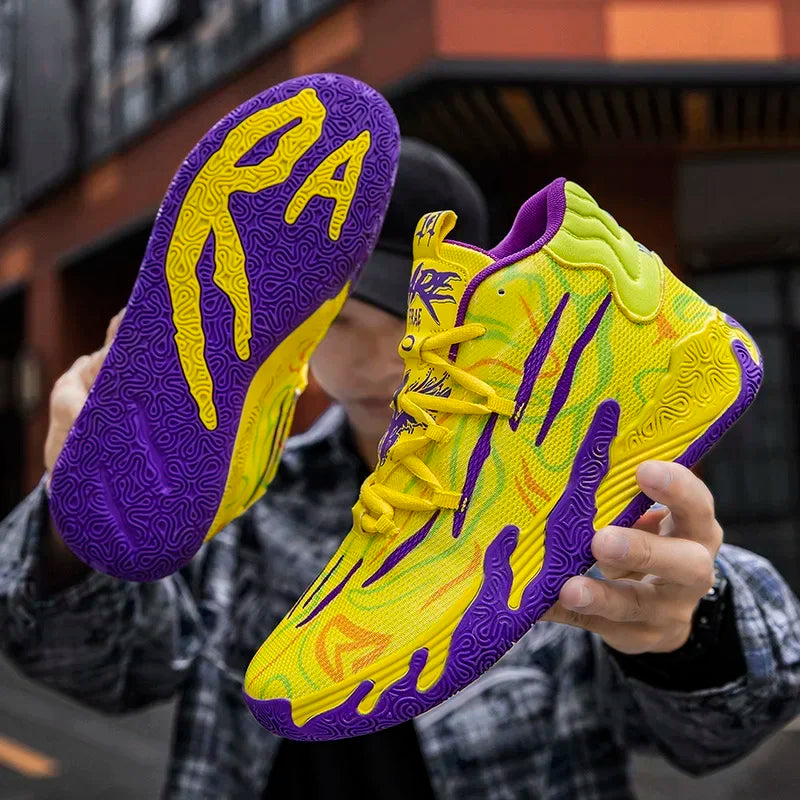 2025 New Basketball Shoes Men Breathable Comfortable Sneakers Training Sports Basketball Sneakers Women Shoes