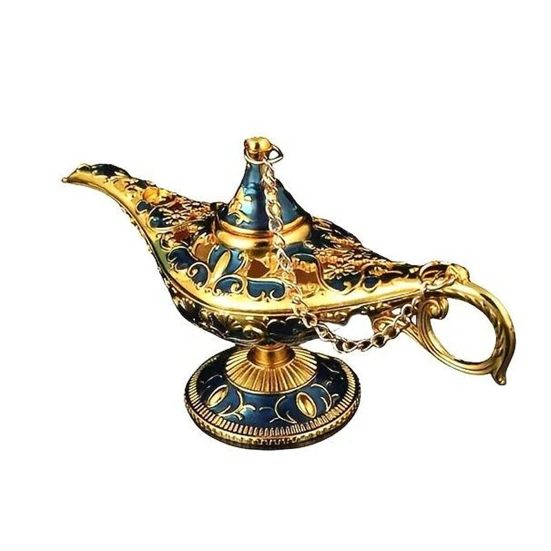 Aladdin Lamp Desktop Crafts Ornament Living Room Study Room Bedroom Decoration Holiday Gift Palace banquet decoration