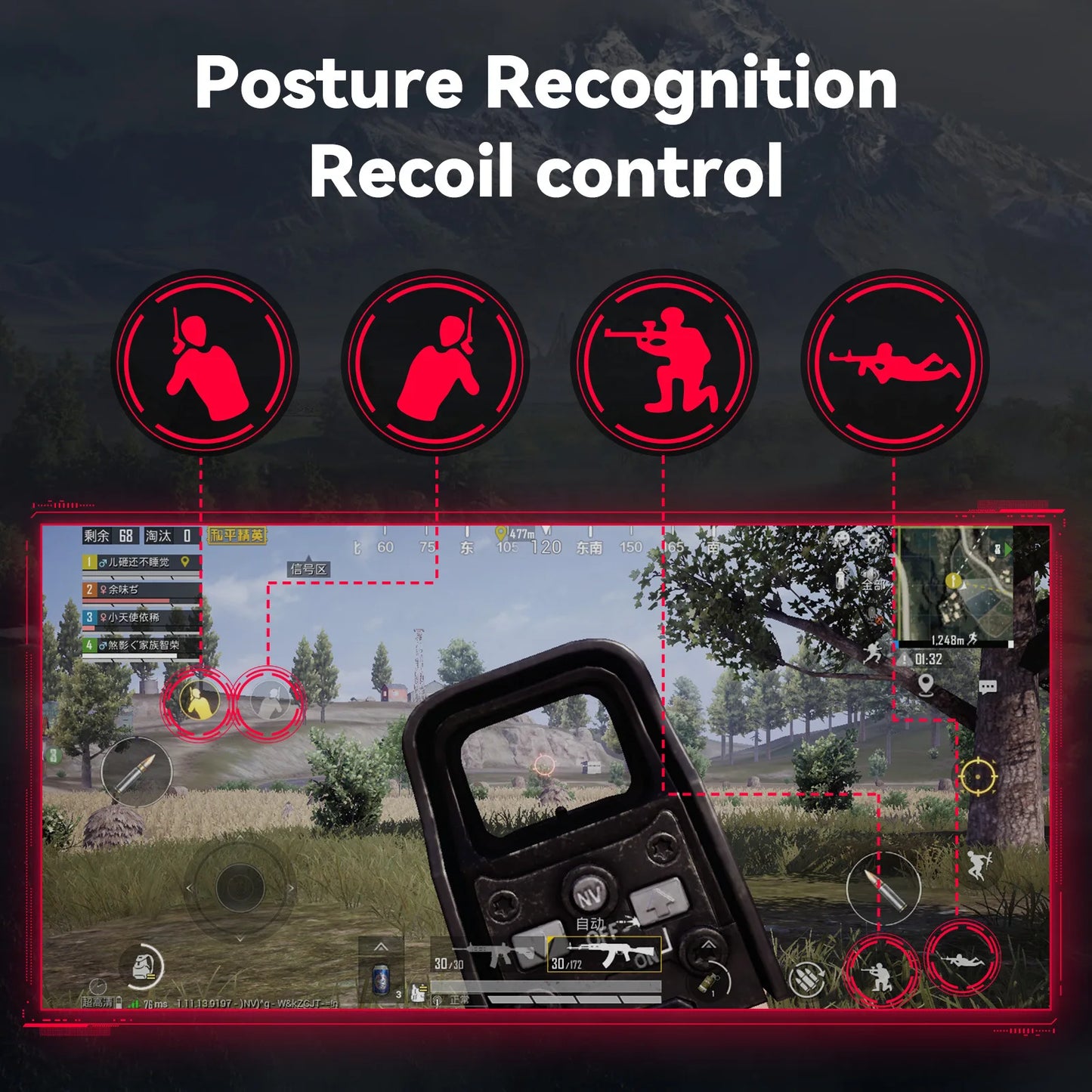 Kit Mobilador Gamer Kit Gaming Keyboard Mouse Mobile Games Converter X8 Keyboard Mouse Combo Controller for PUBG Mobile Games
