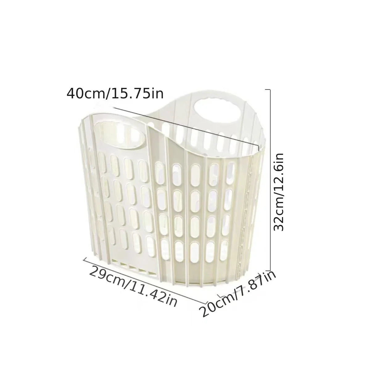 Modern Foldable Laundry Basket – Large-Capacity, Portable & Durable, Home Bathroom Dirty Clothes Storage