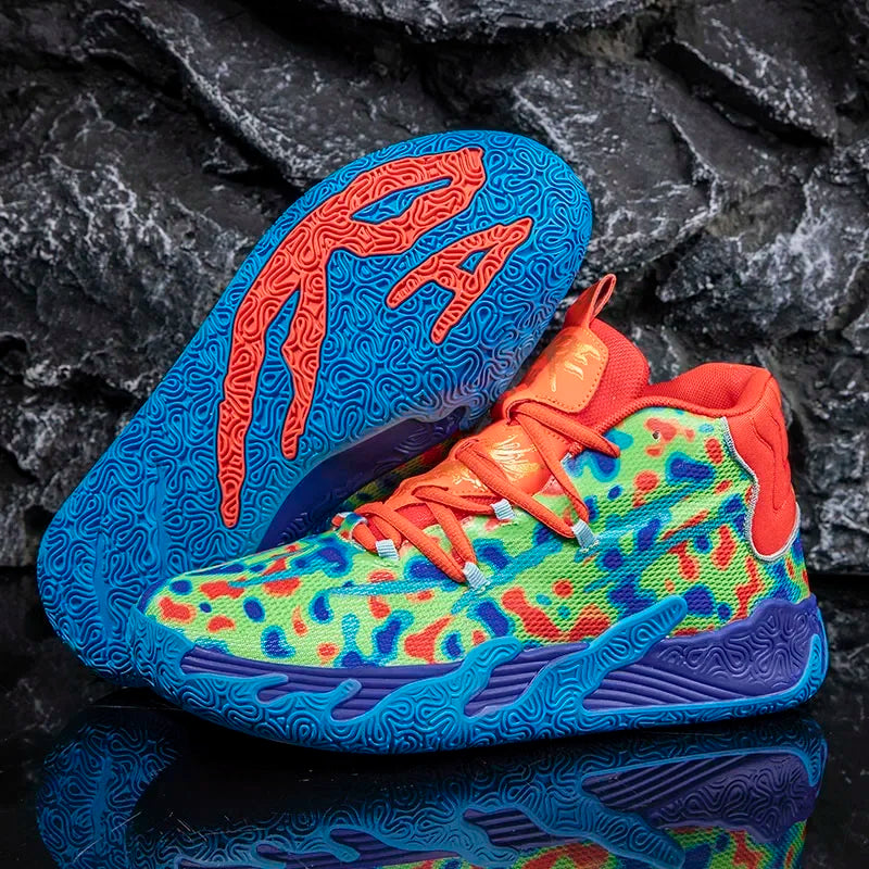 2025 New Basketball Shoes Men Breathable Comfortable Sneakers Training Sports Basketball Sneakers Women Shoes