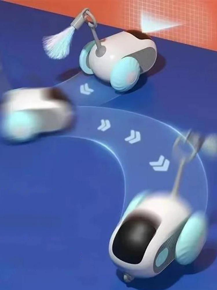 Pet Gravity Smart Run-about Car; Automatic Cat Toy Ball; Pet Electric Remote Control Car; Electric Cat Teaser Car.