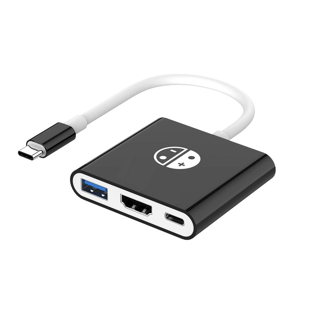 Portable 3 in 1 Game Docking Station TYPE-C Hub with HDMI and USB 3.0 Perfect for Travel and Gaming