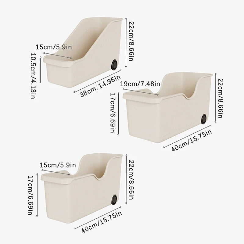 Kitchen Closet Organizer Make Up Organizer Sundries Storage Case with Wheels Seasoning Bottle Storage Container