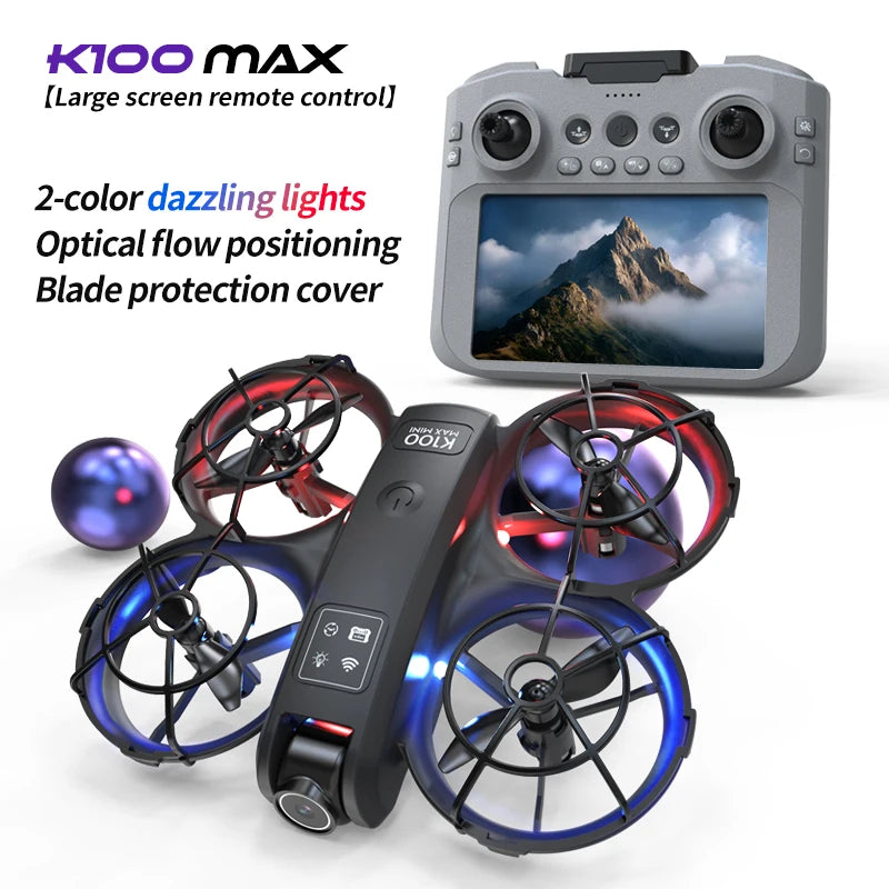 2026 New K100 MINI Drone 8K GPS Professional HD Aerial Photography Remote Control Aircraft HD Dual Camera Quadcopter child Gift