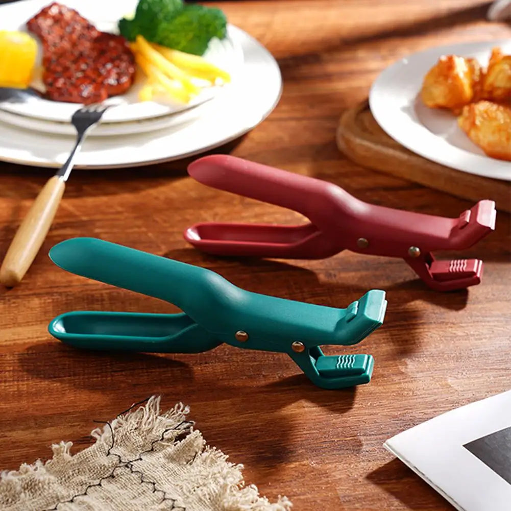 Anti-scald Clip Silicone Durable Kitchen Anti-Scalding Plate Bowl Dish Pot Holder Multi-Purpose Kitchen Accessories 2026