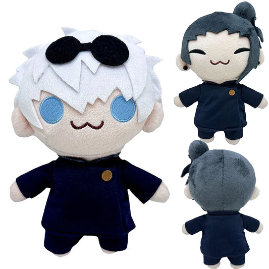 JJK Anime Plush dolls Satoru Gojo plushies Geto Suguru Dolls cute Cotton Cosplay Toy room Soft Pillow decoration birthday Gift