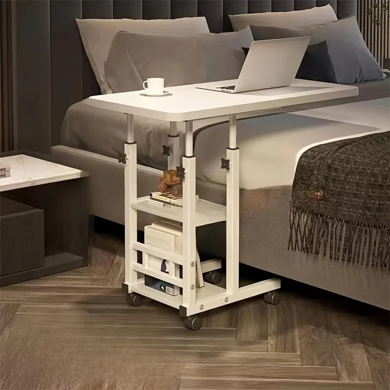 Multifunctional Adjustable Expandable Foldable Table - Portable Non-Wooden Design, Suitable for Home Office