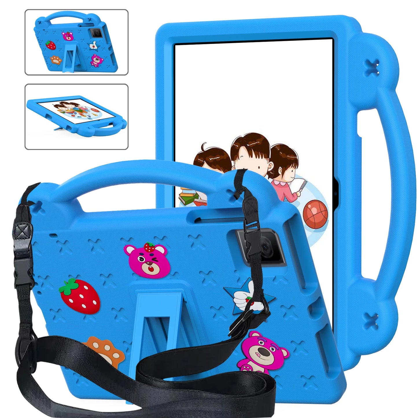 Kids Cartoon Tablet Case For TCL 8 gen2 2024 Tab 10 GEN 2 10.36'' NxtPaper 11 10.95'' Tab 8 LE 8'' with Shockproof Stand Cover