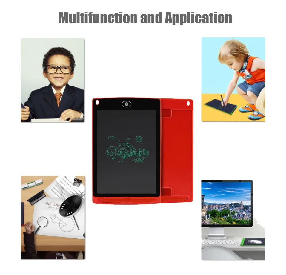 8.5'' LCD Writing Tablet Digital Graphic Tablets Electronic Handwriting LCD Drawing Tablet Pad Board Notepad Stylus Pen for Kids