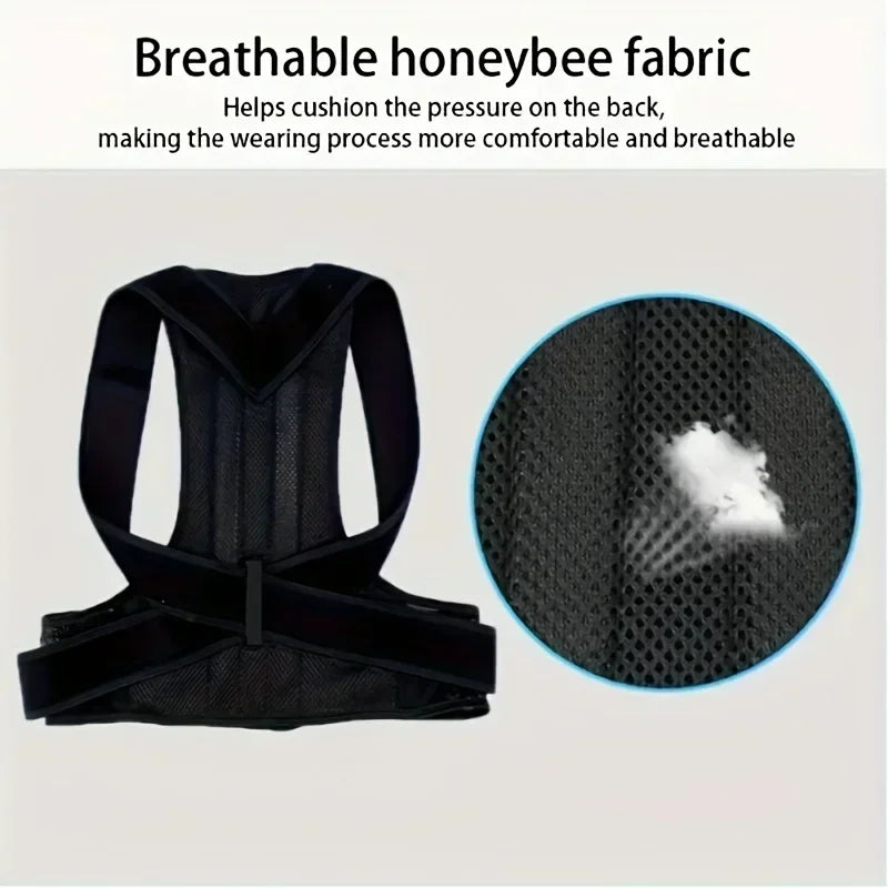 Posture Corrector For Men Women Hunching Back Support Health Care Shoulder Brace Straightener Belt Trainer Clavicle Spine Lumbar