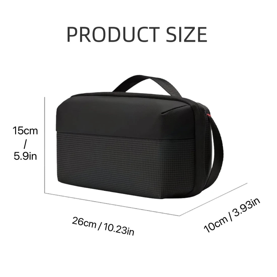 Electronic Organizer Travel Cable Organizer Bag Pouch Portable Carry Case for Cable Charger SD Card USB Mouse Pen Power Bank
