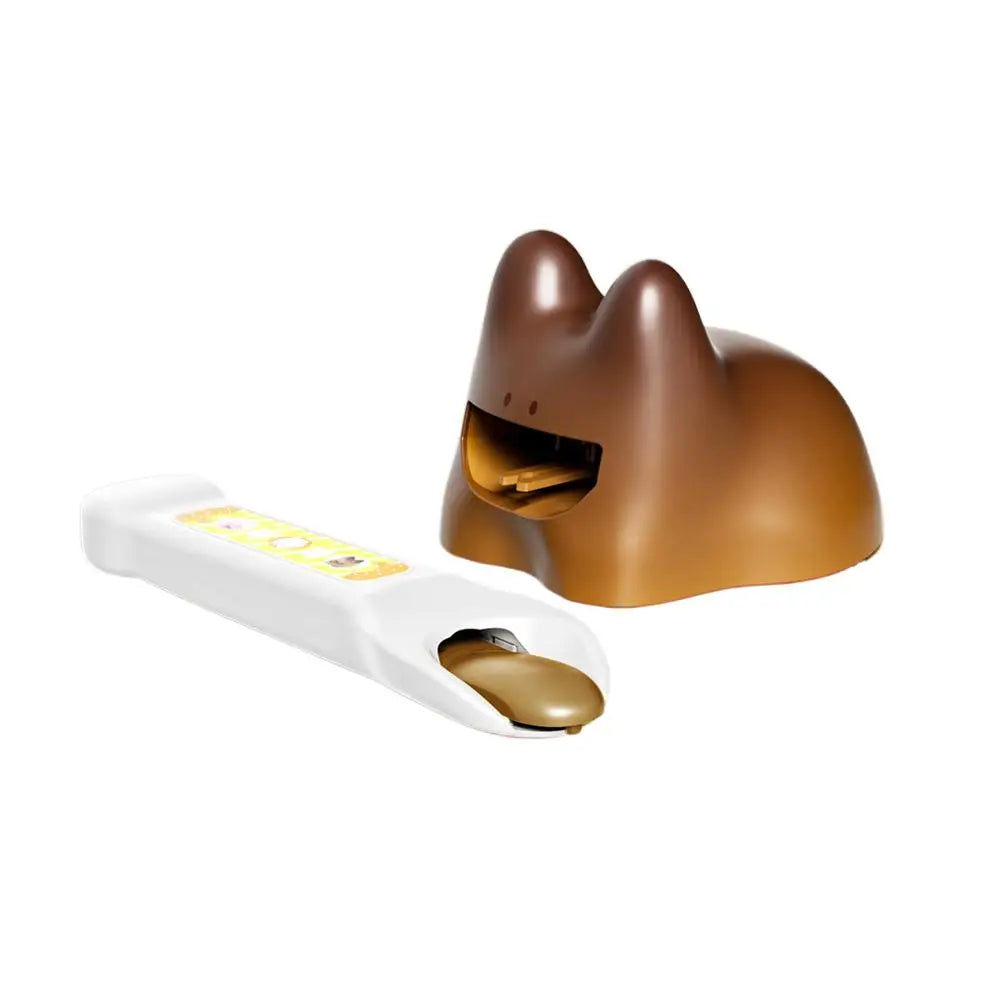 Rabbit Pudding Pretend Play Feeding Set Kids Simulation Play House Toy Early Education Interactive Toy with Kid-Safe Material