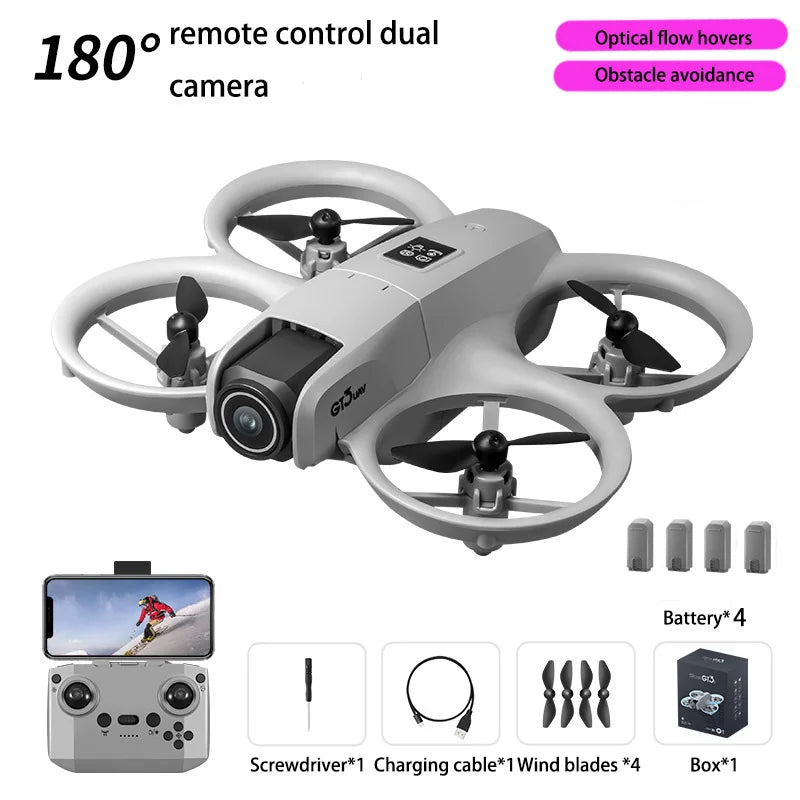 2026 NEW MINI Drone 8K 5G GPS Professional HD Aerial Photography Remote Control Aircraft HD Dual Camera Quadcopter Toy UAV