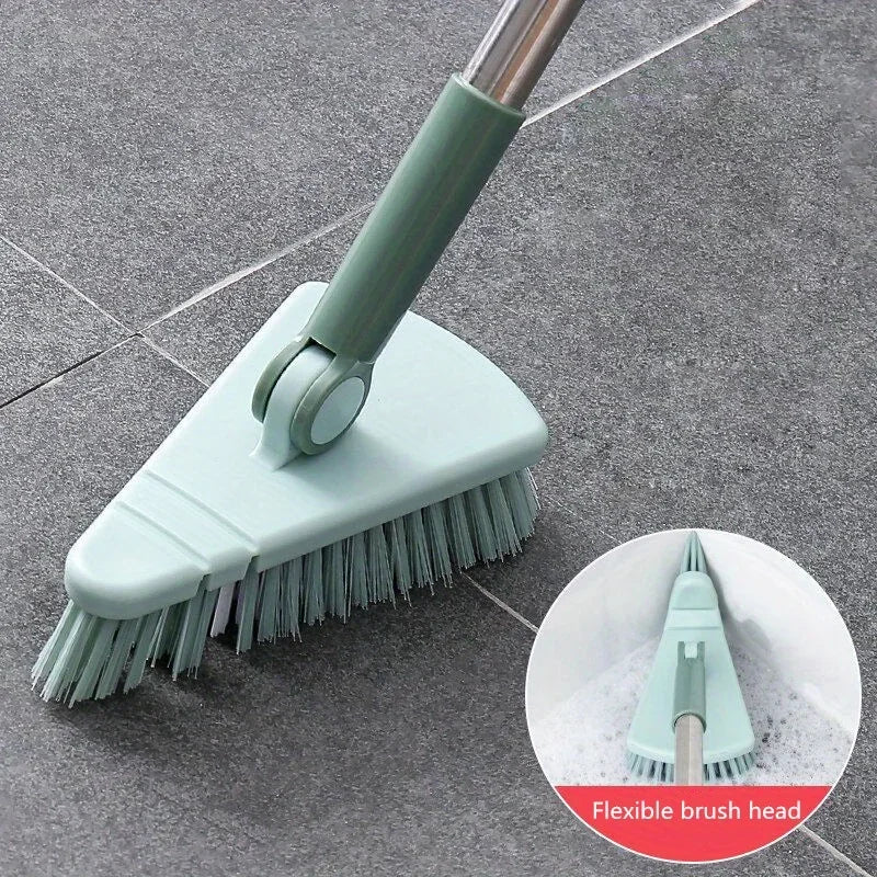 Shower Scrubber, Long Handle Bathroom Cleaning Brush, For Bathroom, Shower, Floor, Wall, Cleaning Supplies, Cleaning Tool,
