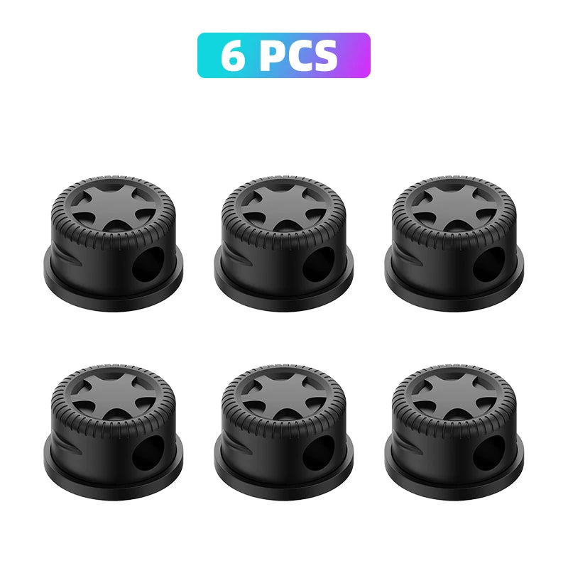 Magnetic Cable Organizer Adjustable Cable Clips Holder Adhesive Wire Keeper Cord Management for Car Home Office Under Desk