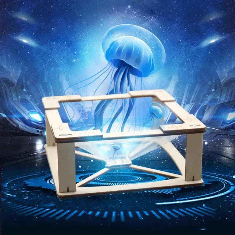 3D Holographic Pro Jection DIY Models & Building Toy Science &Education Model Toy For Children Gift Toy 1 pcs