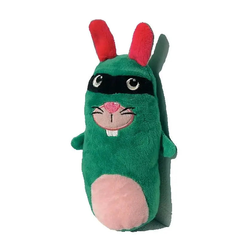 20CM Cute And Super Adorable Parody Raabbit Plush Toy With Big Front Teeth Thief Rabbit Doll Children's Festival Gift