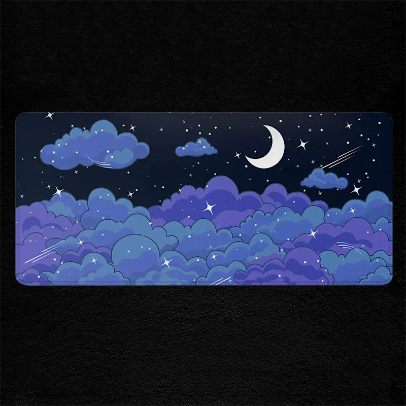 Mause Pad Skyscape Gaming Mat Anime Mouse Pad Desk Accessories Office Pc Gamer Diy Gaming Computer Mousepad Mats