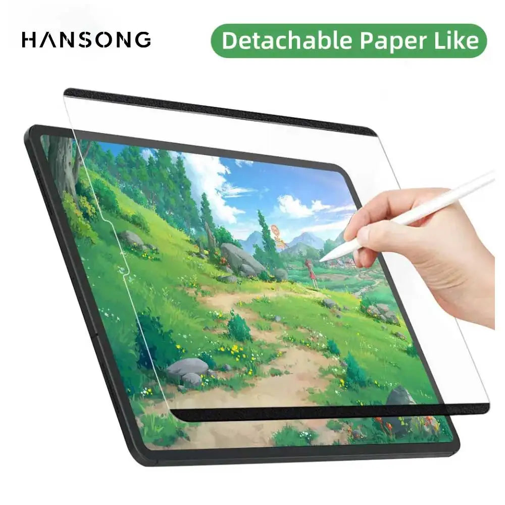 2025 For iPad Air 11 13 M2 Pro 11 13 M4 Magnetic Paper Feel Film for 10th 9.7 5 6th 10.5 10.2 7 8 9th mini 45 6 Screen Protector