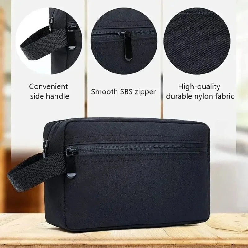 Makeup Bag, Hand-held Bag, Oxford Cloth, Camera Bag, Digital Bag, Travel Bag, Storage Bag for Men's Toiletries